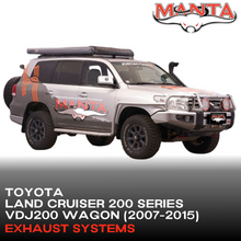 Manta VDJ200 Series Performance Exhaust Kit - Toyota Land Cruiser 4.5L V8 Wagon (2007-2015) Turbo-Back Upgrade