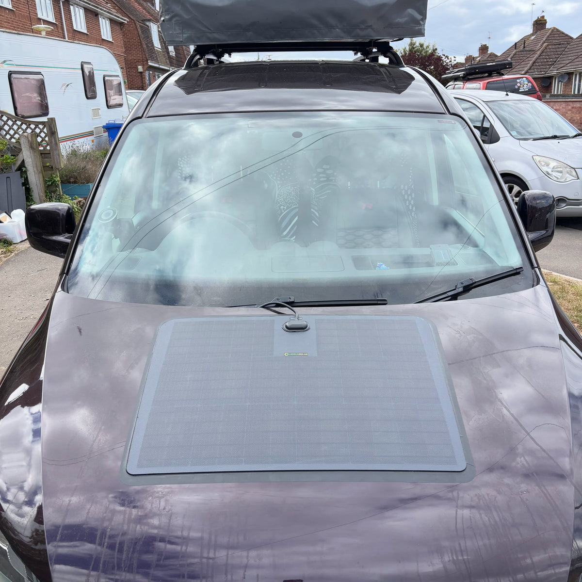 Volkswagen Caddy 3rd Gen (2003-2021) Lensun 60W Bonnet Flexible Solar Panel