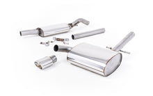 VW Corrado G60 1.8 - Resonated (Quieter) Cat-Back Exhaust System with Polished Oval Tip