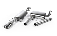 VW Corrado VR6 (1988 - 1991) - Resonated (Quieter) Cat-Back Exhaust System with with Polished Oval Tip