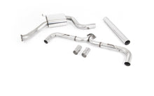 VW Golf MK7.5 GTI (Incl Performance Pack) - Non-Resonated (Louder) Cat-Back Exhaust System with GT-100 Titanium Trims