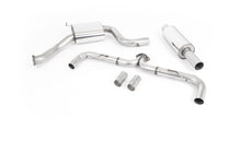 VW Golf MK7.5 GTI (Incl Performance Pack) - Road+ Cat-Back Exhaust System with GT-100 Titanium Trims