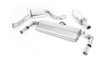 VW Golf MK7.5 GTI (Non Performance Pack/Non GPF) - Resonated (Quieter) Cat-Back Exhaust System with GT-100 Cerakote Black Trims