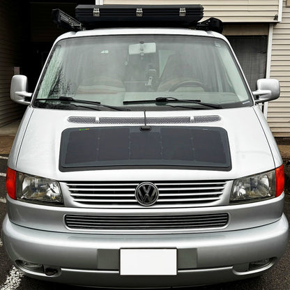 Volkswagen T4 Camper Lensun 60W Bonnet Solar Panel