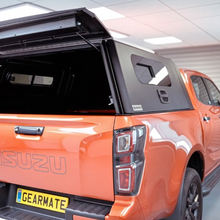 Gearmate Pro window sides canopy rear view with tailgate access