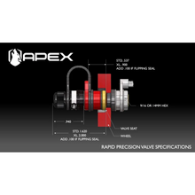APEX DESIGN USA Rapid Precision Valve – Fast Tyre Deflation Valve for Off-Road and Overlanding