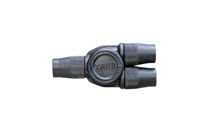 APEX multi tyre inflator connected to all four tyres