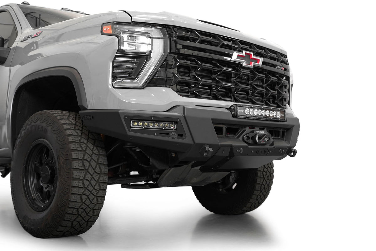 Addictive Desert Designs 2024 onwards Chevy Silverado 2500/3500 Phantom Winch Front Bumper