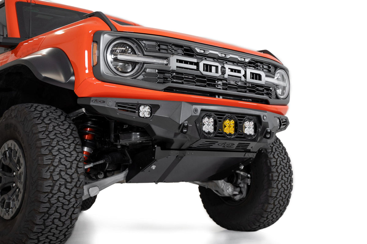 Addictive Desert Designs 2022–2026 Ford Bronco Raptor Bomber Front Bumper