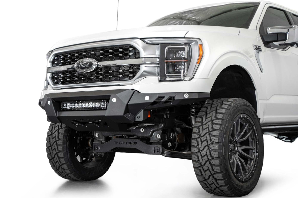 Addictive Desert Designs 2021–2023 Ford F-150 Black Label Front Bumper