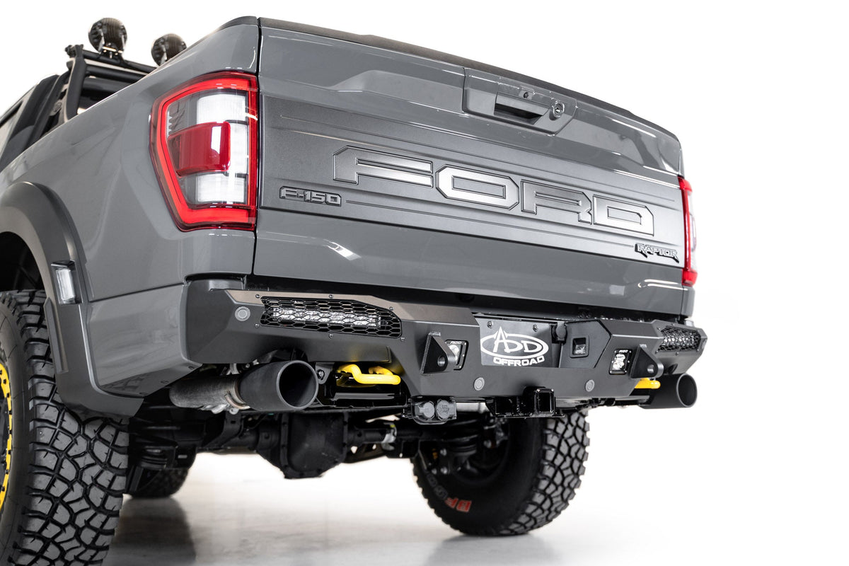 Addictive Desert Designs 2021–2026 Ford Raptor & Raptor R HoneyBadger Rear Bumper