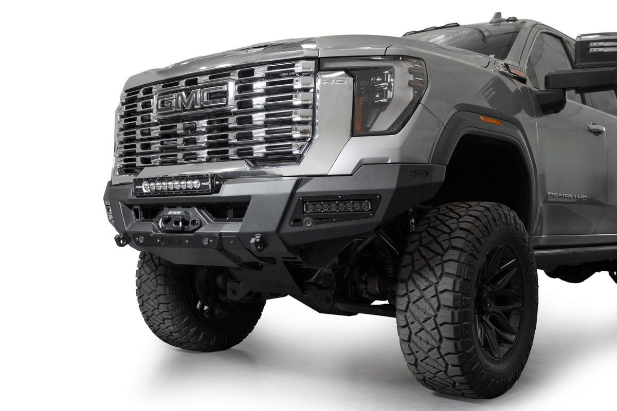 Addictive Desert Designs 2024–2026 GMC Sierra 2500/3500 HD Phantom Winch Front Bumper