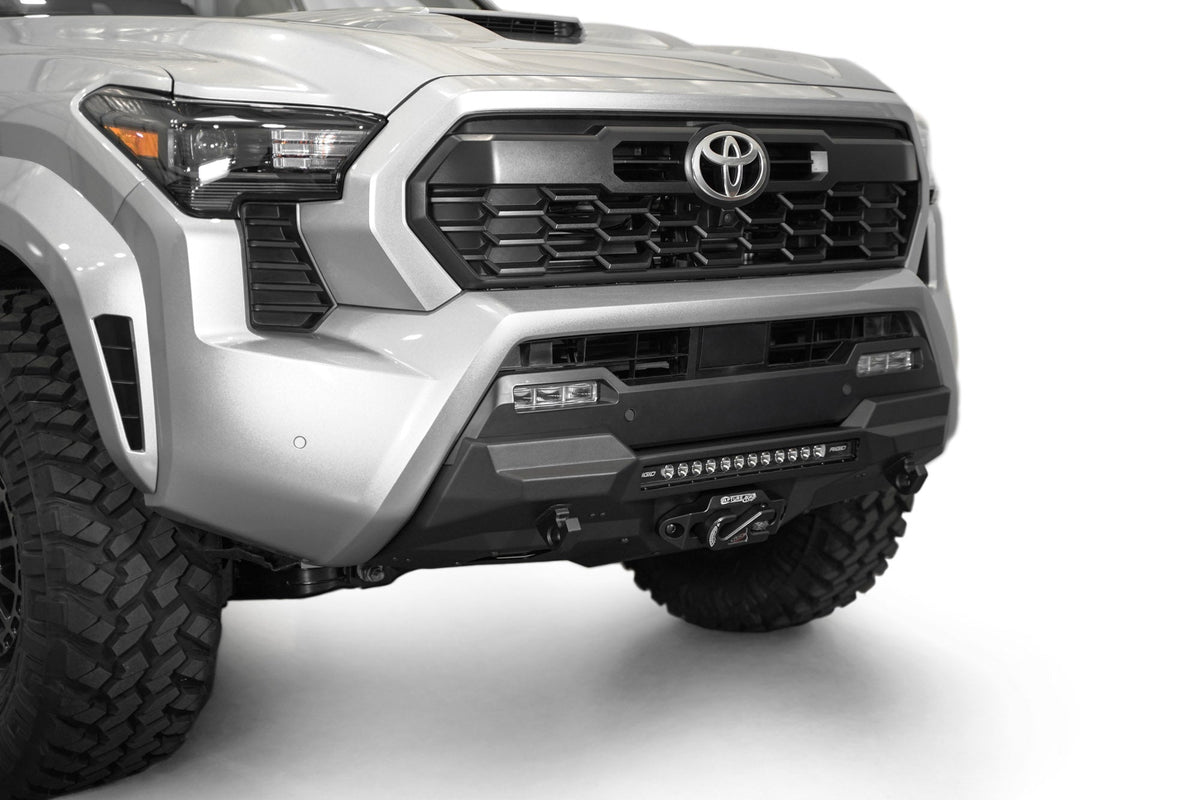 Addictive Desert Designs 2024 onwards Toyota Tacoma Stealth Center Mount Winch Front Bumper