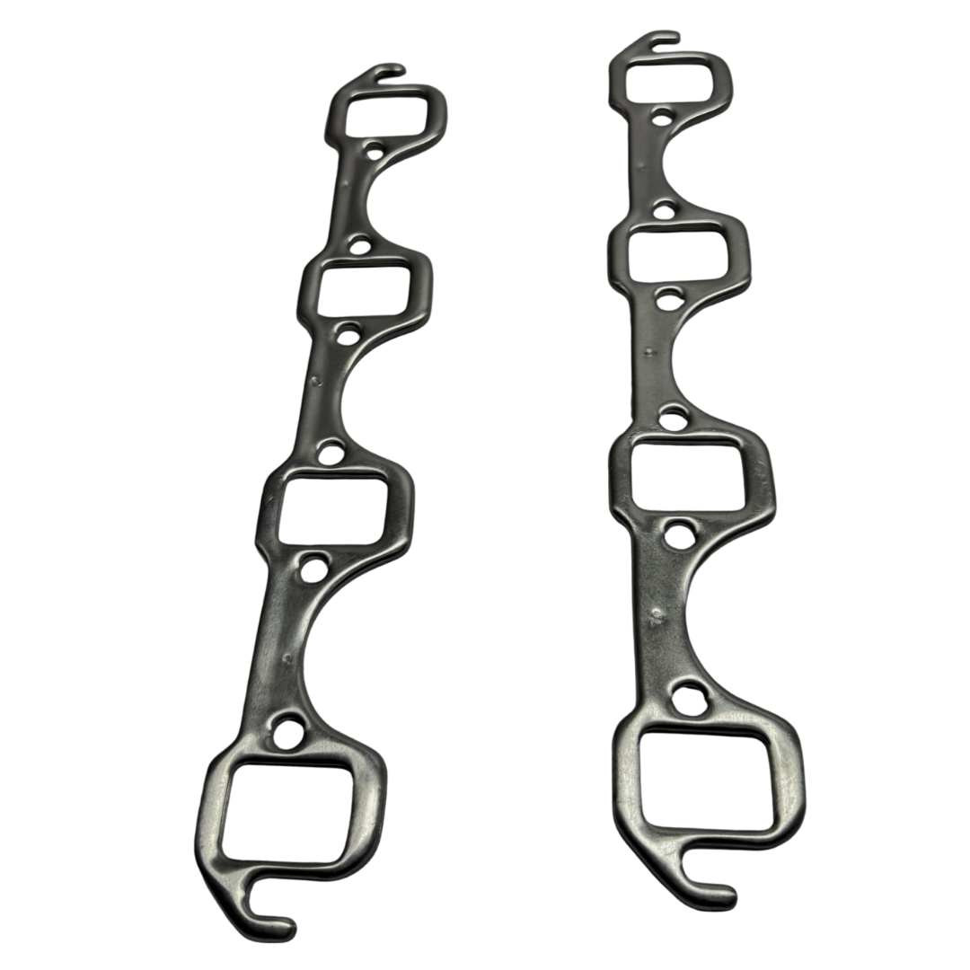 Kooks Small Block Ford -Stock Bolt Pattern Header Gasket - Multi-Layer Aluminum - PY-8010-B-AL
