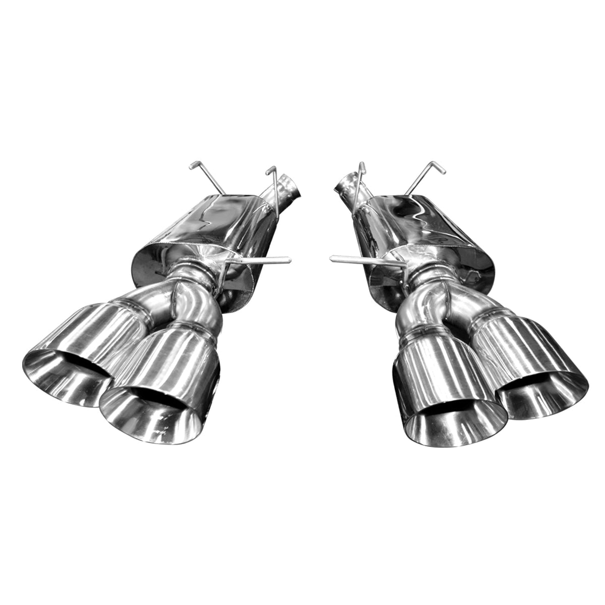Kooks 3" Axle-Back w/SS Quad Tips. 2013-2014 Shelby GT500.