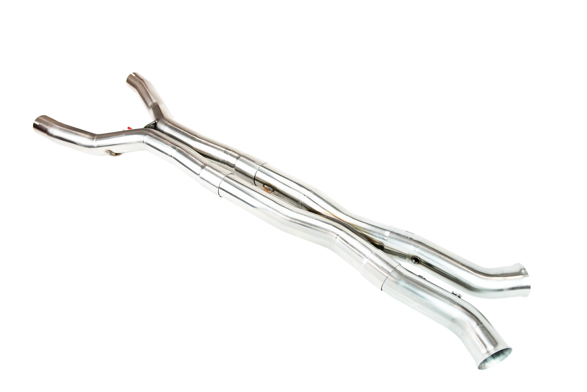 Kooks 3" SS Catted X-Pipe. 2014-2019 Corvette. Connects to OEM.