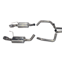 Kooks 05-09 Mustang GT/07-09 GT500. 2-1/2" SS Cat-Back Exhaust w/ Oval Mufflers