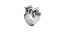 Borla Exhaust Hardware — T Stainless Steel Accuseal Single Bolt Band Clamp.