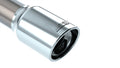 Borla Exhaust Tip — Single Round Rolled Angle Cut