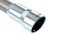 Borla Exhaust Tip — Single Round Rolled Angle Cut Intercooled