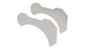 Borla Exhaust Hardware — T Stainless Steel Pipe Tube Bracket Kit Pieces . Can Be Welded To Any Muffler Neck Or Pipe.