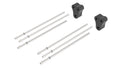 Borla Accessory — Hanger/ Isolator Kit. Can Be Welded To Any Muffler Neck, BORLA® Pipe Bracket Kit, or BORLA® CrateMuffler® Bracket Kit. Contains Enough Components To Fabricate 2 Hangers. — Natural mill