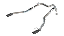 Borla 60743BC Ranger Raptor black-chrome tail pipe kit