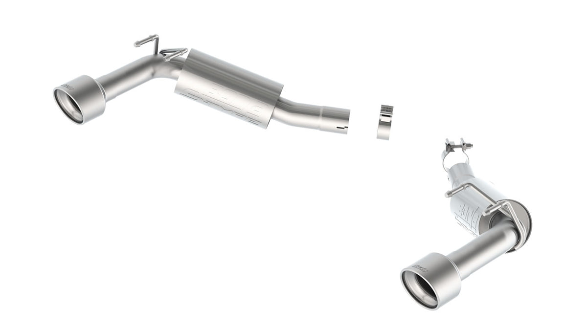 Borla Chevrolet Camaro SS axle-back without GFX (2014-2015), part 11849 - S-Type / Polished stainless steel