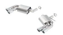 Borla Chevrolet Camaro SS / LT1 axle-back; NPP or dual-split bumper; valves not included, part 11921 - ATAK
