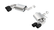 Borla Chevrolet Camaro SS / LT1 axle-back; NPP or dual-split bumper; valves not included, part 11921CB - ATAK / Black coated