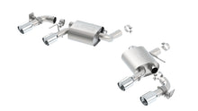 Borla Chevrolet Camaro SS / LT1 axle-back; equipped with NPP; valves included, part 11924 - S-Type