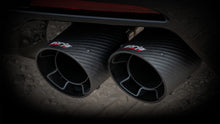 Borla Chevrolet Camaro SS / LT1 axle-back; equipped with NPP; valves included, part 11924CFBA - S-Type / Carbon fibre / black anodised