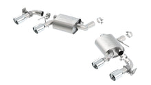 Borla Chevrolet Camaro SS / LT1 axle-back; equipped with NPP; valves included, part 11925 - ATAK