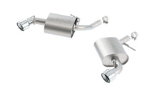 Borla Chevrolet Camaro LT V6 axle-back; single split exit; without NPP, part 11928 - S-Type / Polished stainless steel