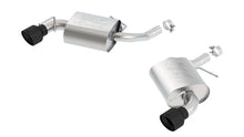 Borla Chevrolet Camaro LT V6 axle-back; single split exit; without NPP, part 11929CB - ATAK / Black coated