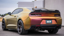 Borla Chevrolet Camaro SS / LT1 3-inch cat-back; coupe; NPP or dual-split bumper; no AFM/NPP valves, part 140688CFBA - ATAK / Carbon fibre / black anodised