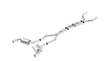 Borla Chevrolet Camaro SS / LT1 3-inch cat-back; coupe; single split exit; without NPP or GFX, part 140690 - ATAK