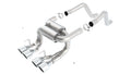 Borla 2006-2013 Chevrolet Corvette Z06 Axle-Back Exhaust System — ATAK — Polished stainless steel