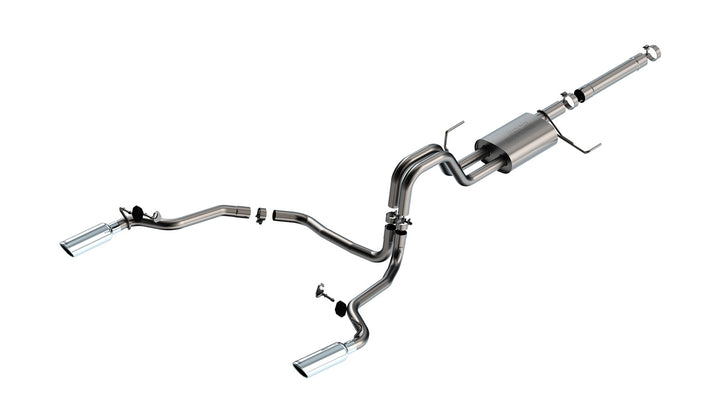 Borla F-150 PowerBoost S-Type Cat-Back Exhaust (2021–2026)
