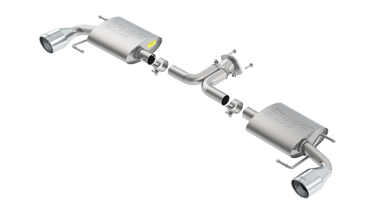 Borla 11918 Axle-Back Exhaust System — official product image 1