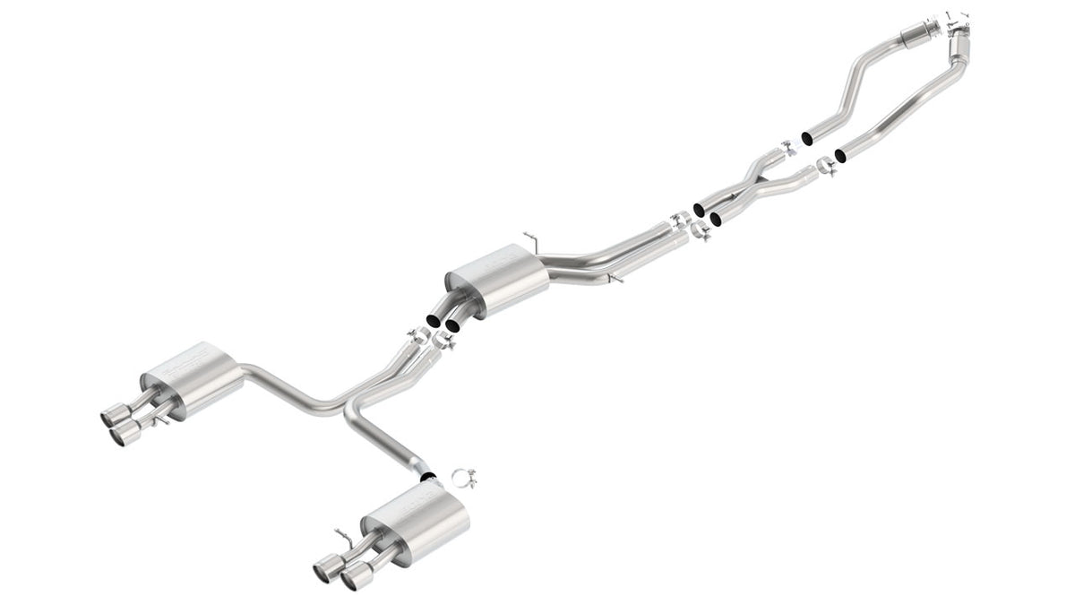 Borla 140403 Cat-Back Exhaust System — official product image 1