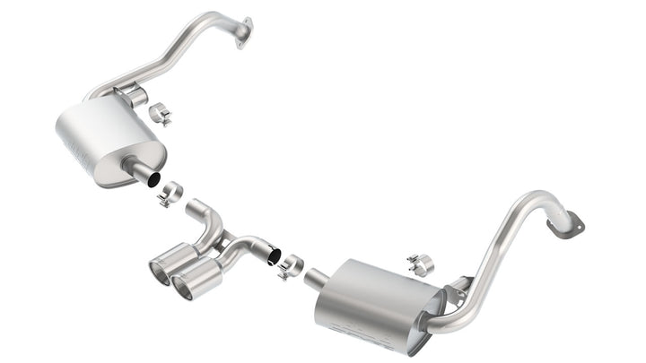 Borla Porsche Boxster / Porsche Cayman Cat-Back Exhaust System (2013–2025)