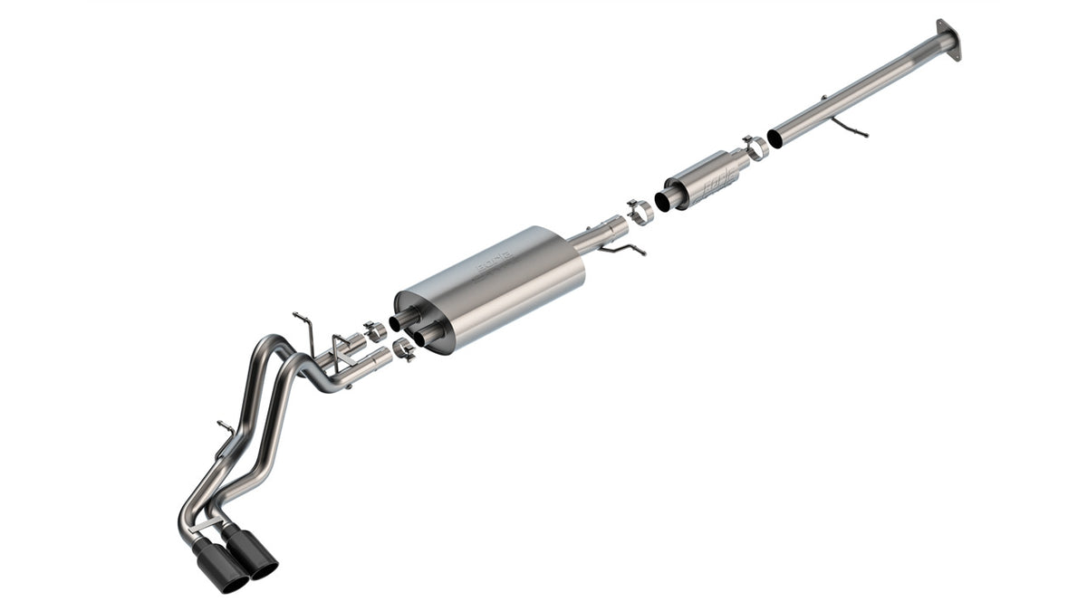 Borla 140943BC Cat-Back Exhaust System — official product image 1