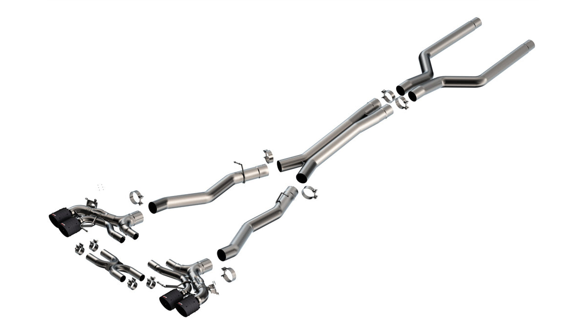 Borla 140988CFBA Cat-Back Exhaust System — official product image 1