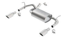 Borla Jeep Wrangler JK / JKU Axle-Back Exhaust (2007–2018), part 11834 - Touring / Bright chrome
