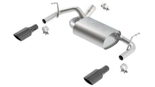Borla Jeep Wrangler JK / JKU Axle-Back Exhaust (2007–2018), part 11834BC - Touring / Black chrome