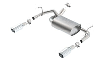 Borla Jeep Wrangler JK / JKU Axle-Back Exhaust (2007–2018), part 11860 - ATAK / Bright chrome
