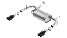 Borla Jeep Wrangler JK / JKU Axle-Back Exhaust (2007–2018), part 11860BC - ATAK / Black chrome