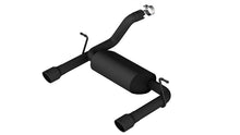 Borla Jeep Wrangler JL / JLU Axle-Back Exhaust (2018–2026), part 11955CB - Touring / Black coated