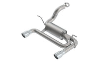 Borla Jeep Wrangler JL / JLU Axle-Back Exhaust (2018–2026), part 11957 - ATAK / Polished stainless steel